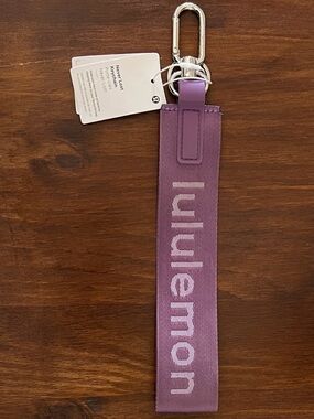 lululemon athletica Purple Key Fob Wristlet Strap